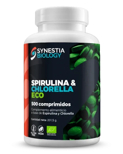 Spirulina y Chlorella ECO (200-500 comprimidos)