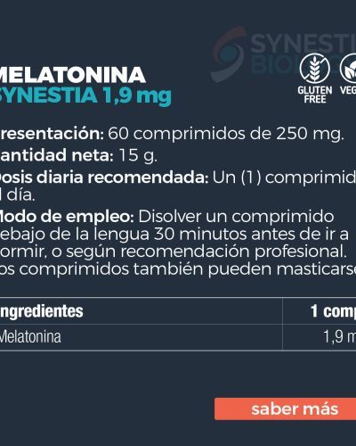 Melatonina Synestia (1,9mg – 60 comp.)