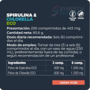 Spirulina y Chlorella ECO (200-500 comprimidos)