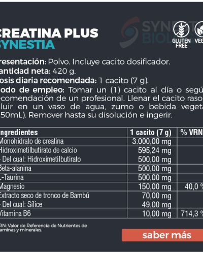 Creatina Plus Synestia