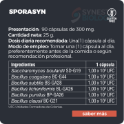 Sporasyn (90 cápsulas)